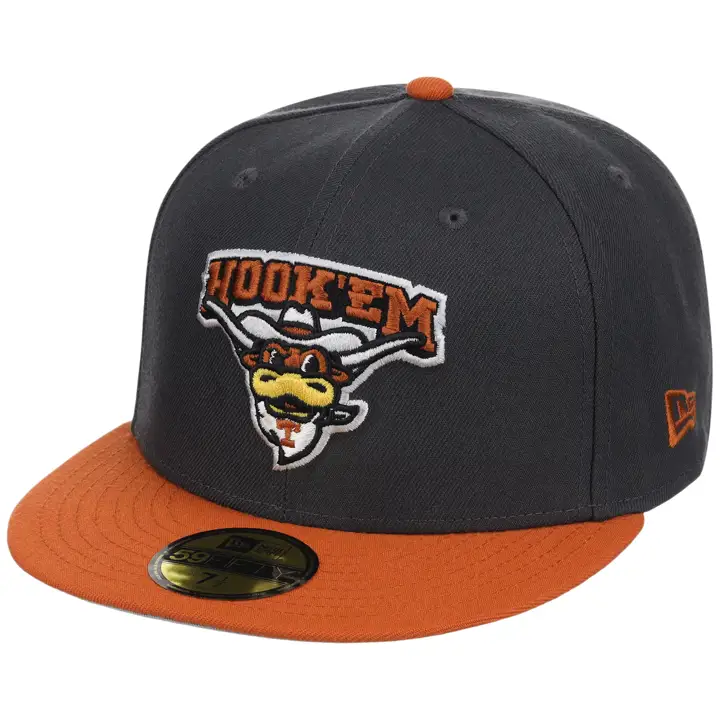 Texas Longhorns MLB LHD Bracketology 59FIFTY GRAPH/ORG/GRY
