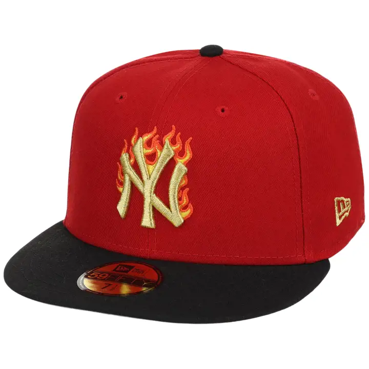 New York Yankees MLB LHD Killa Bee 59FIFTY ROUGE/NOIR/GRIS