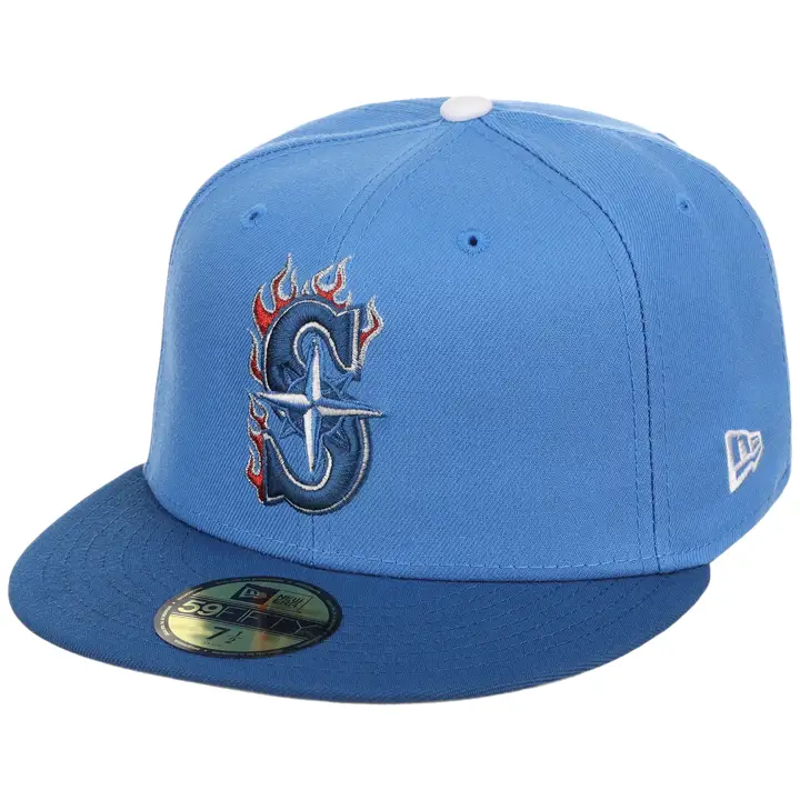 Seattle Mariners MLB Casquette 59FIFTY AF BLEU/BLEU/GRIS