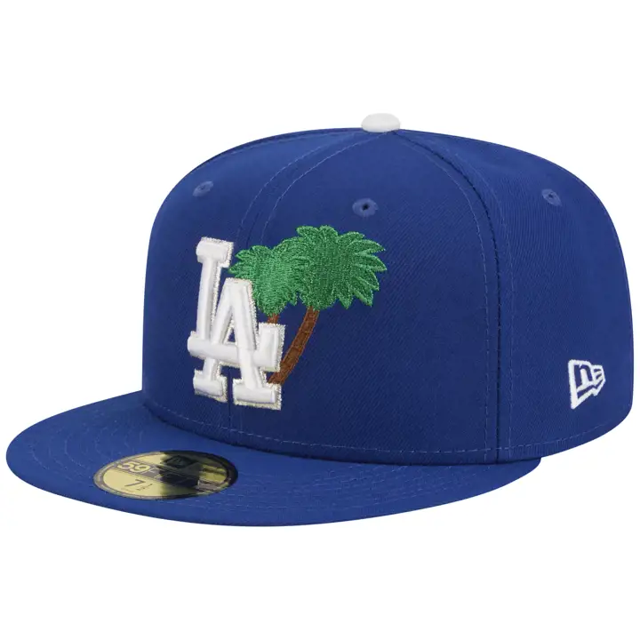 Los Angeles Dodgers MLB LA Local Palm 59FIFTY RBL/RBL/GRY
