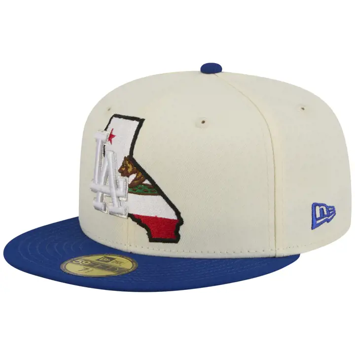 Casquette Los Angeles Dodgers MLB LA Local State Flag Fill 59FIFTY CHR