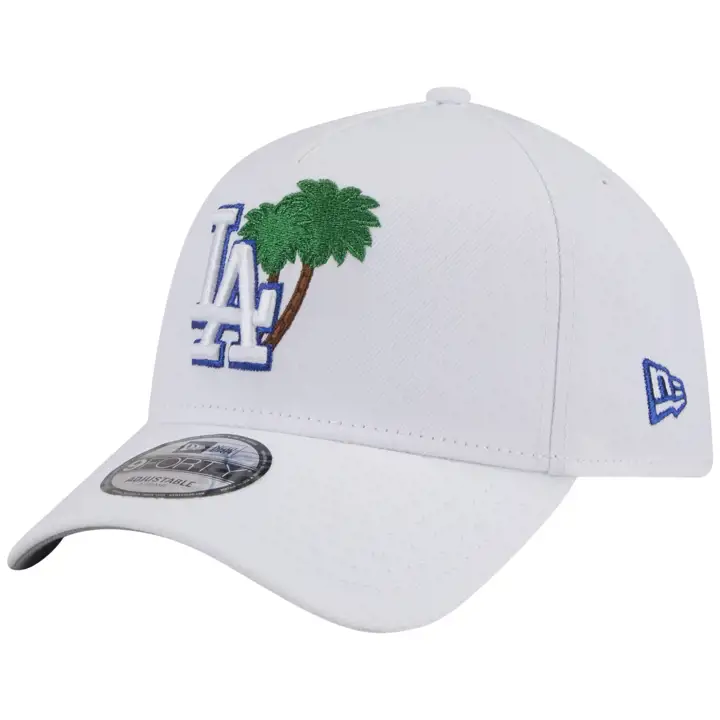 Casquette Los Angeles Dodgers MLB LA Local Palm 9FORTY AF WHT/WHT/GRY