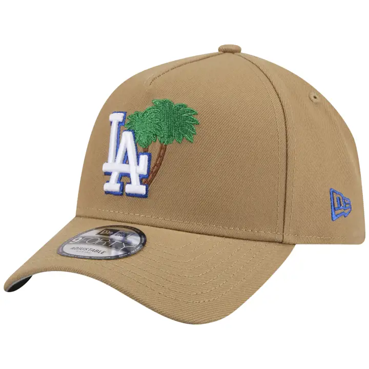Casquette Los Angeles Dodgers MLB LA Local Palm 9FORTY AF KHA/KHA/GRY