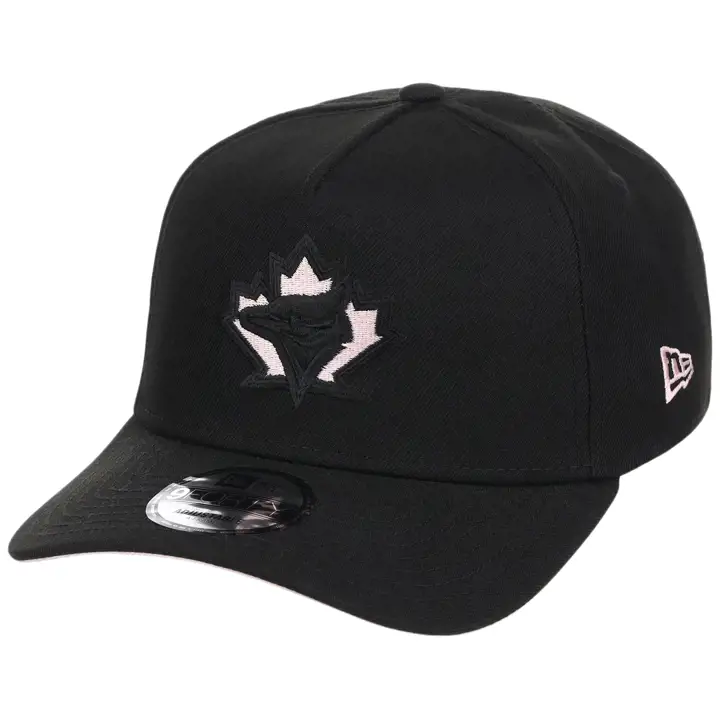 Toronto Blue Jays MLB TOR Casquette 9FORTY AF Noire et Rose Vif