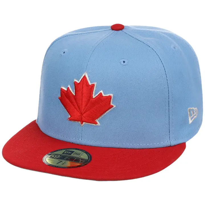 Toronto Blue Jays MLB TOR Local Maple Leaf 59FIFTY SKBL/RED/