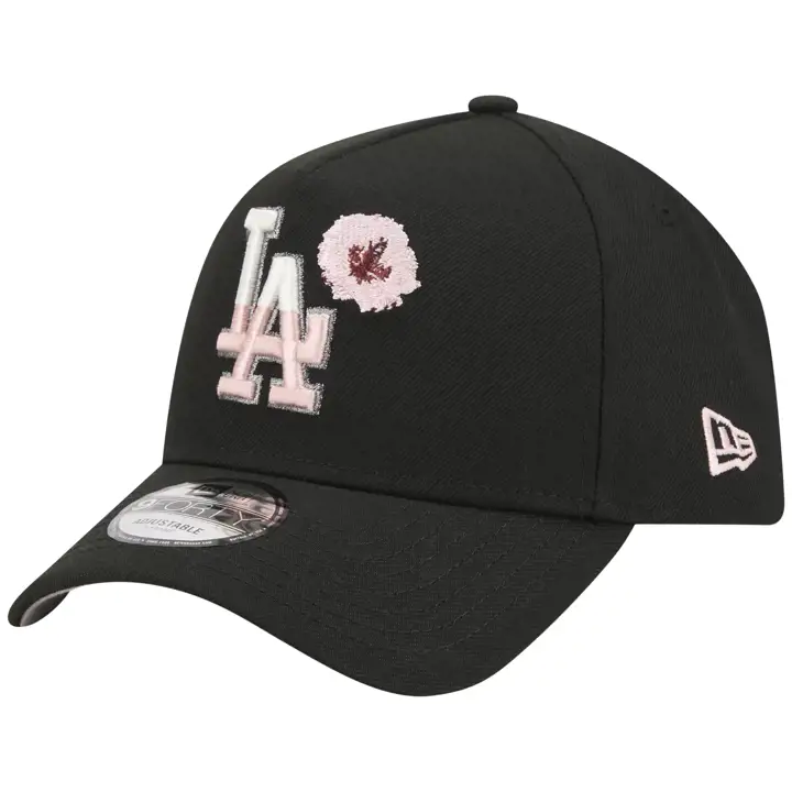 Casquette 9FORTY réglable LA Local Blossom Dodgers de Los Angeles MLB noir/noir/G