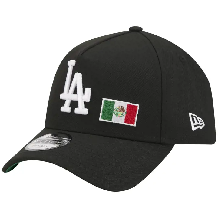 Casquette 9FORTY réglable LA Dodgers MLB LA Local MX Flag NOIR/NOIR/K