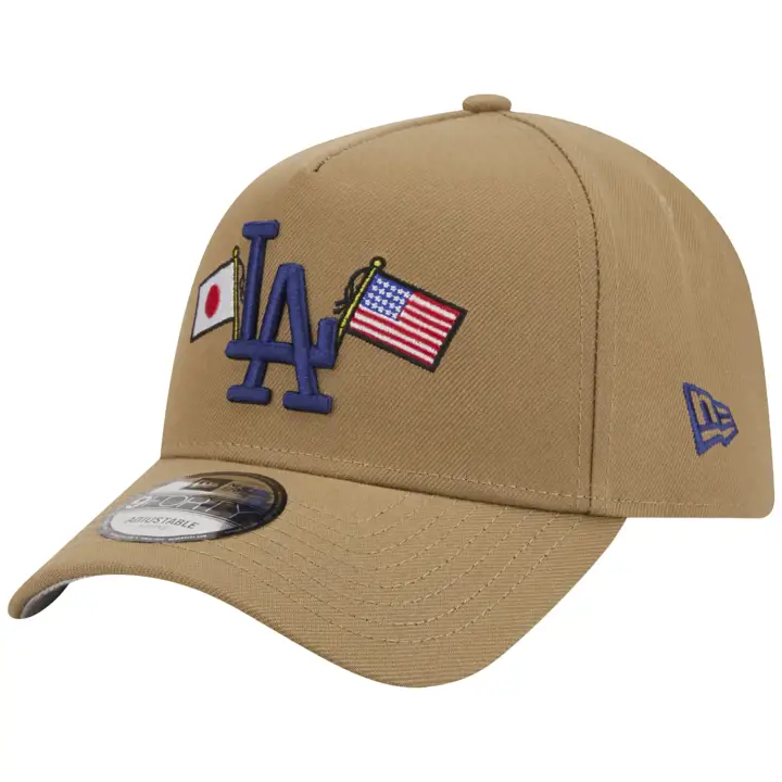 Los Angeles Dodgers MLB LA Local Drapeaux JAPON USA 9FORTY AF K