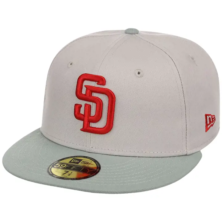 Casquette San Diego Padres MLB LHD Stone Everest 59FIFTY STONE/VERT/GRIS
