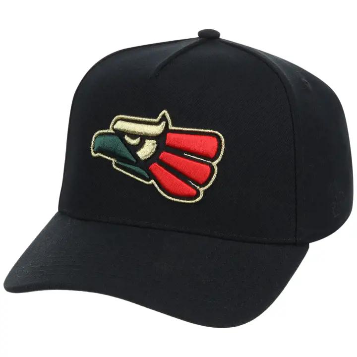 Logo Pays Mexique Fier Aigle Métallique Panneau A BLK