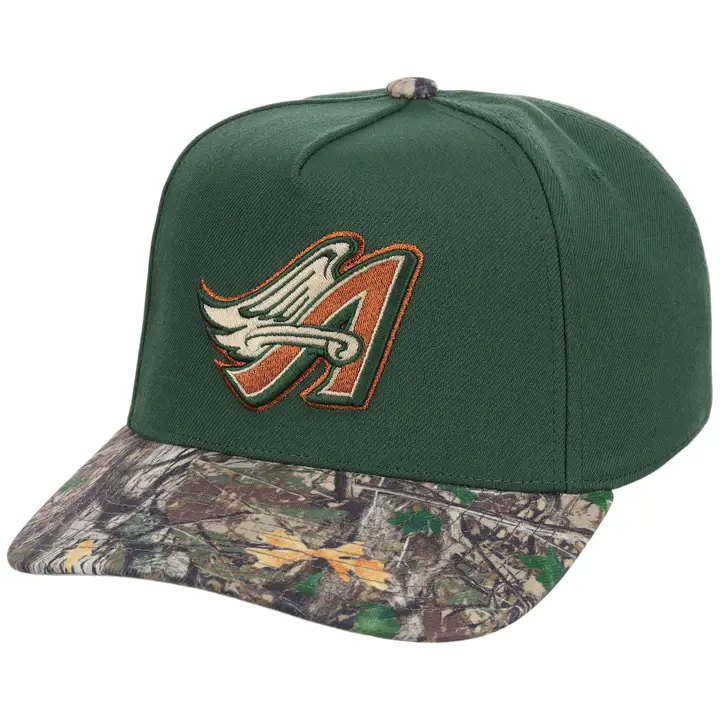 Casquette Anaheim Angels MLB MN Copper Trees Pro Pinch DKGRN/CAMO/GRY