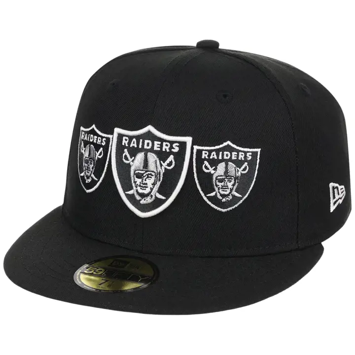 "Las Vegas Raiders NFL x Geiger « Misplaced Series » 59FIFTY BL"