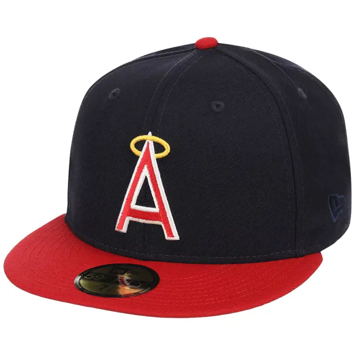 California Angels MLB Centennial Classic 59FIFTY NAVY/RED/KG