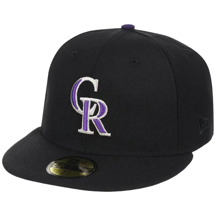 Colorado Rockies MLB Centennial Classic 59FIFTY BLK/BLK/KGRN