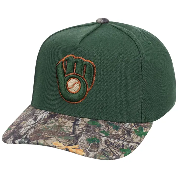 Milwaukee Brewers MLB MN Copper Trees Pro Pinch DKGRN/CAMO/G