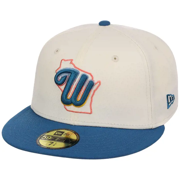 Milwaukee Brewers MLB CC CHROTC 59FIFTY CHRM/NAVY/GRY