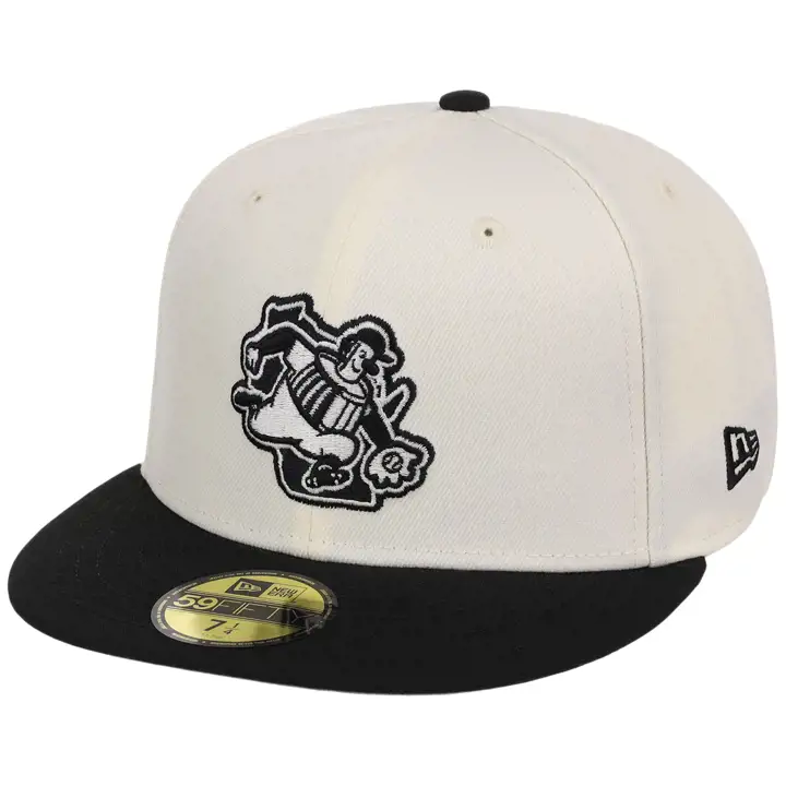 Casquette 59FIFTY MLB des Milwaukee Brewers par CHR BLK CHRM/BLK/GRY