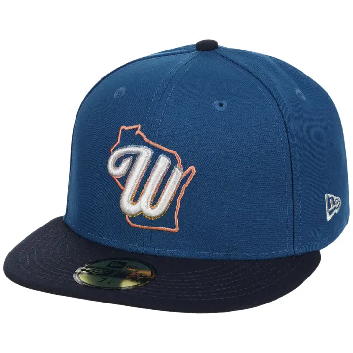 Milwaukee Brewers MLB CC 2T OTC MET 59FIFTY MARINE/BLEU/GRIS