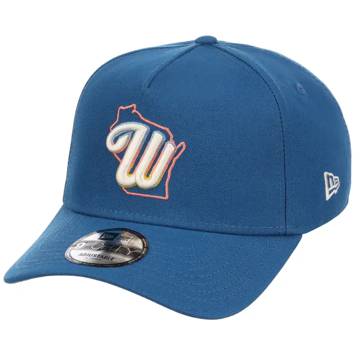 Milwaukee Brewers MLB CC OTC 9FORTY AF Marine/GRIS