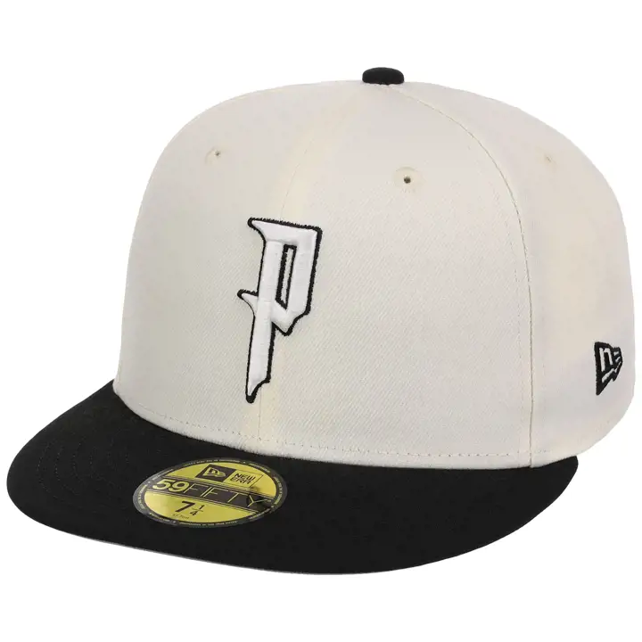 Pittsburgh Pirates MLB CC CHR BLK ALT 59FIFTY CHRM/BLK/GRY