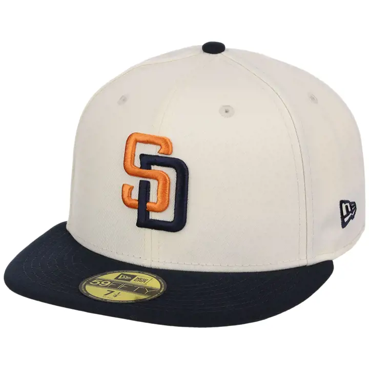 San Diego Padres MLB CC 2TOTC MET 59FIFTY MARINE/ORANGE/GRIS