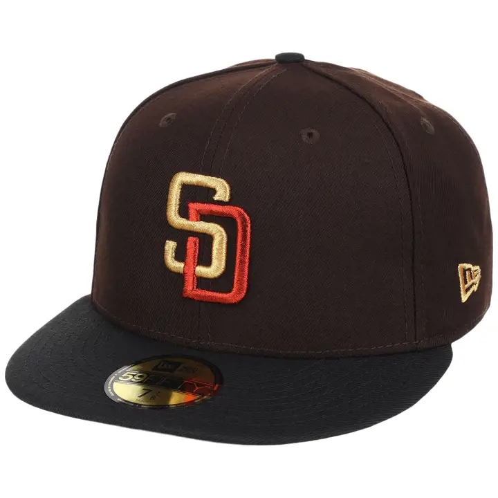 SAN DIEGO PADRES MLB GAUCHER CC Rétro 59FIFTY MAR/JAU/VFO