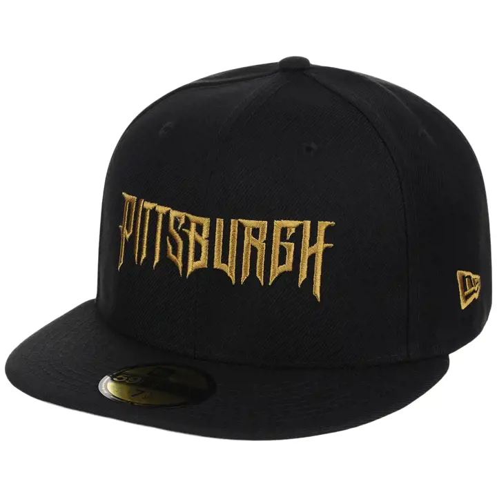 PITTSBURGH PIRATES MLB LHD CC Blk Metallic 59FIFTY NOI/GRI