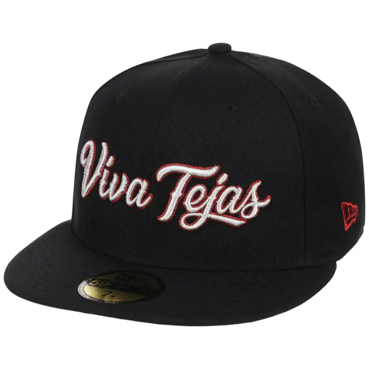 Casquette TEXAS RANGERS MLB LHD CC Noir Métallisé 59FIFTY NOI/GRI