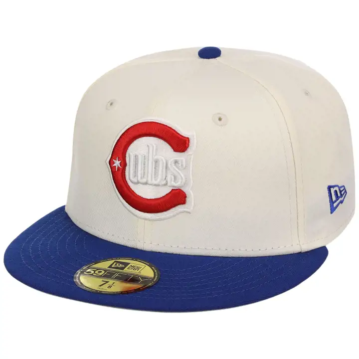 CASQUETTE 59FIFTY MLB Chrome OTC Pop CHICAGO CUBS Chrome/Royal/Gry