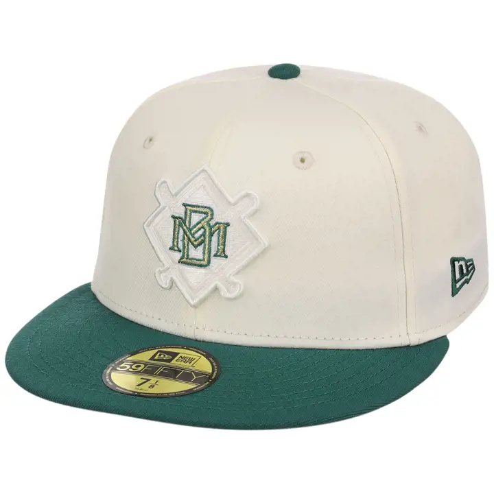 MILWAUKEE BREWERS MLB Chrome OTC Pop 59FIFTY Chrome/Vert/Gris