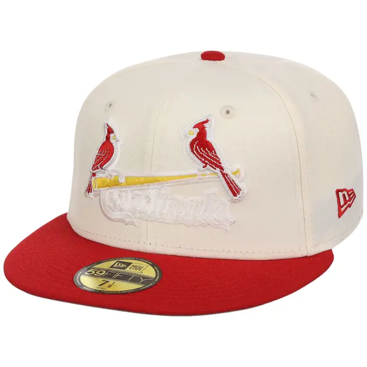 ST. LOUIS CARDINALS Casquette MLB Chrome OTC Pop 59FIFTY Chrome/Rouge/Gri