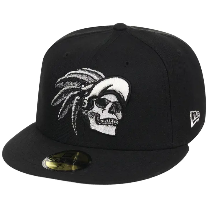 Mexico LHD MEX Aztec Head 59FIFTY BLK/BLK/GRY