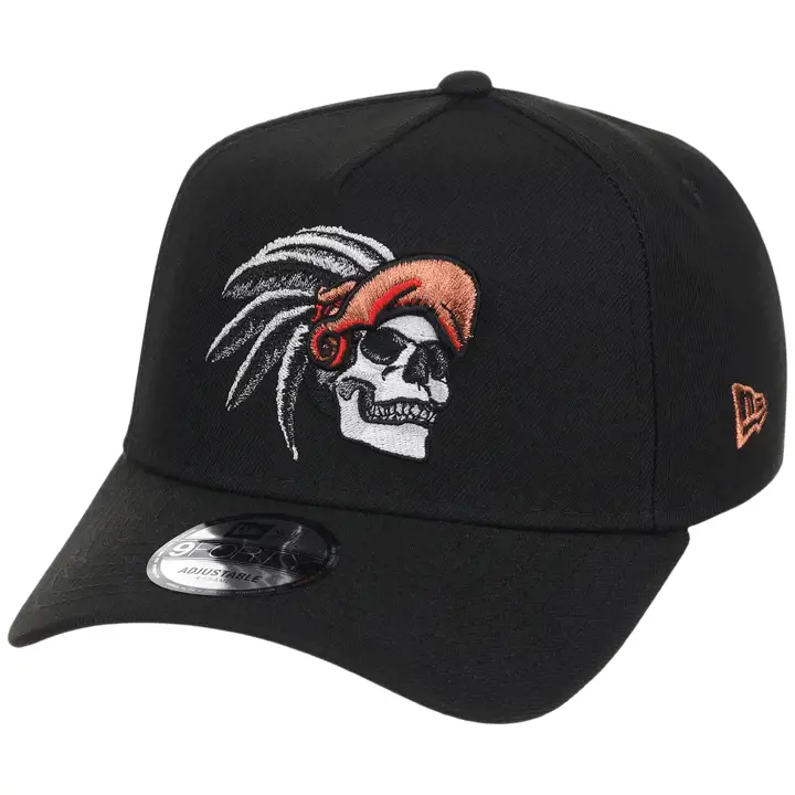 Mexique LHD MEX Aztec Head 9FORTY AF NOIR/NOIR/ROUGE