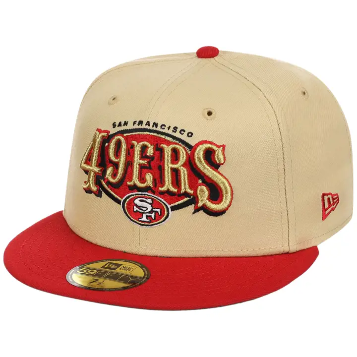 Casquette 59FIFTY VEG G rétro graphique NFL San Francisco 49ers locale de SF
