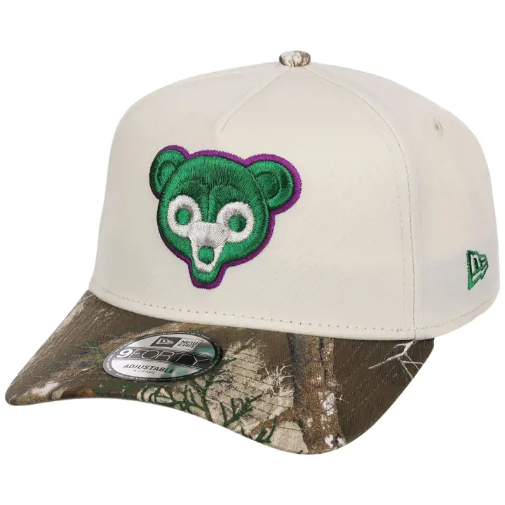 CHICAGO CUBS MLB Chrome Tree 9FORTY AF Chrome/Camo/Gry