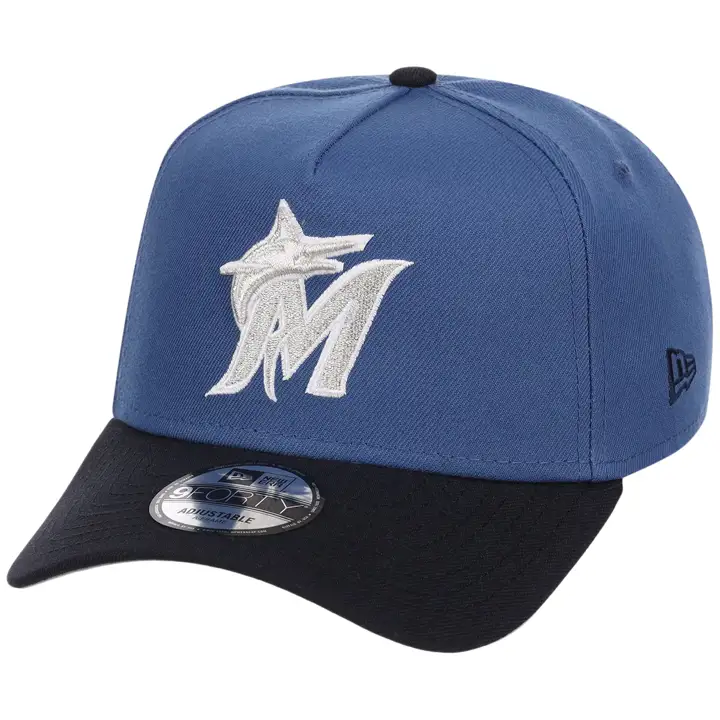 MIAMI MARLINS MLB Indigo Navy 9FORTY AF Indigo/Navy/Gry