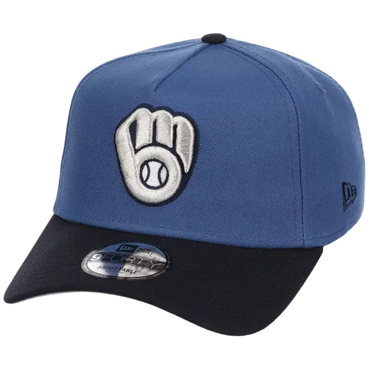 MILWAUKEE BREWERS MLB Indigo Navy 9FORTY AF Indigo/Navy/Gris
