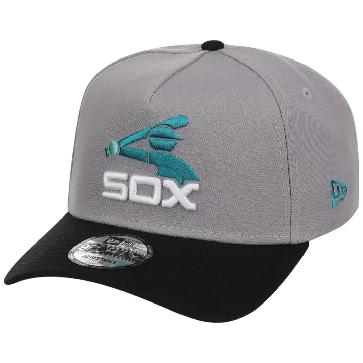 CHICAGO WHITE SOX MLB Cloudy Glass 9FORTY AF Gris/Noir/Menthe