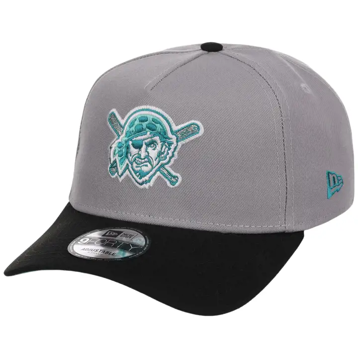 Casquette PITTSBURGH PIRATES MLB Cloudy Glass 9FORTY AF Grise/Noire/Menthe