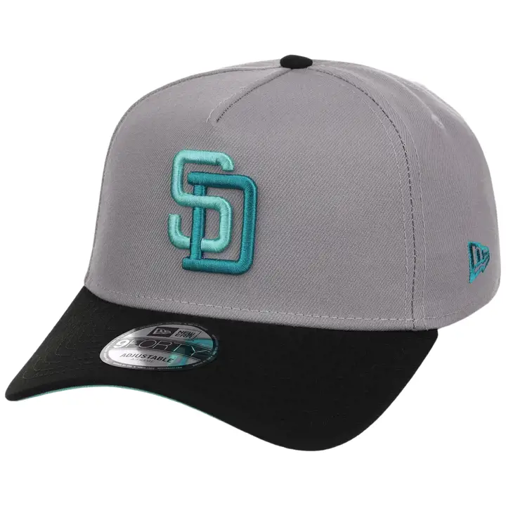 SAN DIEGO PADRES MLB Cloudy Glass 9FORTY AF Gry/Blk/Mint