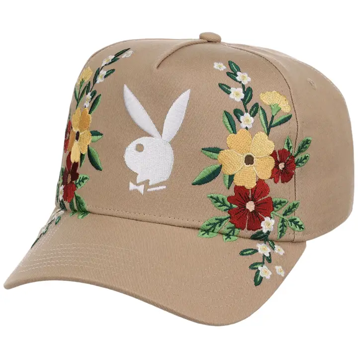 Playboy Floral Bunny Aframe TAN/AST