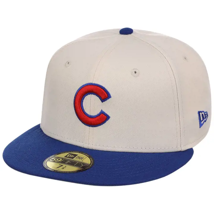Chicago Cubs MLB USA 250e anniversaire 59FIFTY OFFWHT/RBL/GR