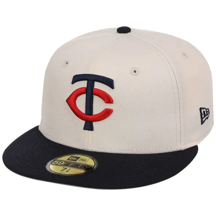 Minnesota Twins MLB États-Unis 250e Anniversaire 59FIFTY CRÈME/BLEU