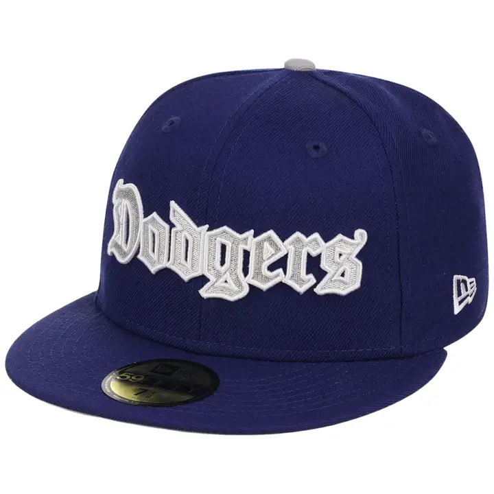 Los Angeles Dodgers MLB x Watts Homie Quan 59FIFTY Sombre DKRO