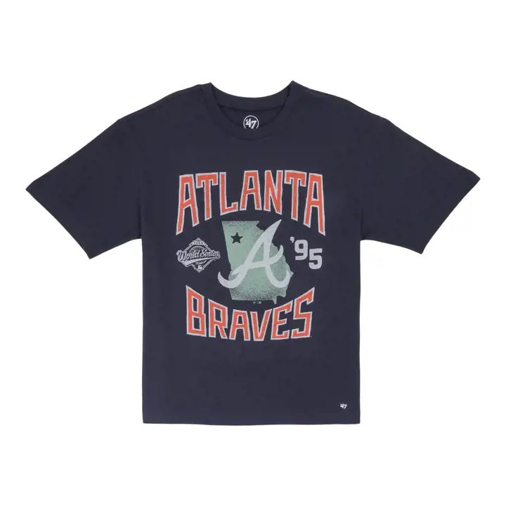 T-shirt Fondation Sigma des Braves d'Atlanta MLB 26 marine
