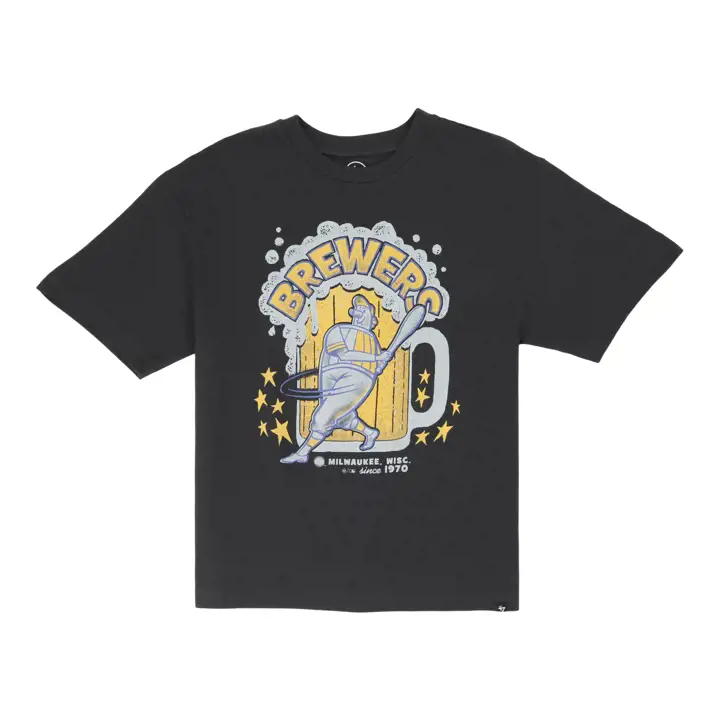 T-shirt Milwaukee Brewers MLB Sigma Foundation 26 BLK