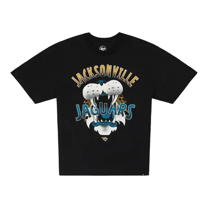 T-shirt Jacksonville Jaguars NFL Homme '47 Sigma Foundation 26 NOIR