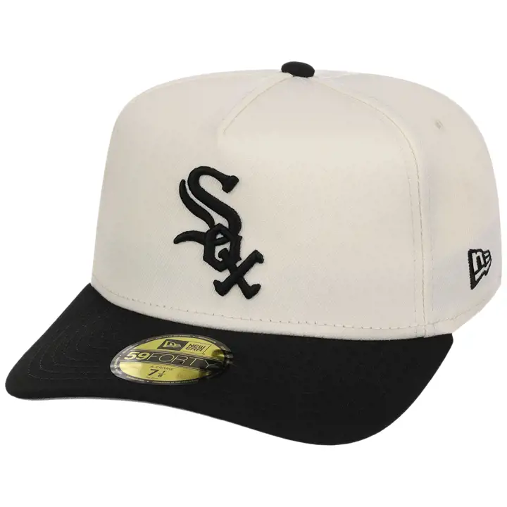 Chicago White Sox MLB Chrome Noir 59FORTY CHROME/NOIR/GRIS