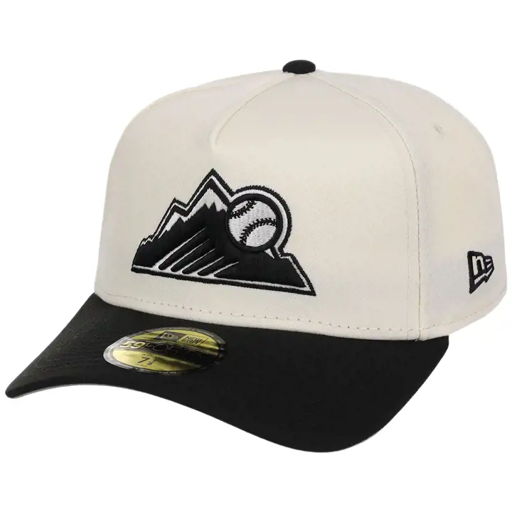 Colorado Rockies MLB Chrome Blk 59FORTY CHROME/BLK/GRY