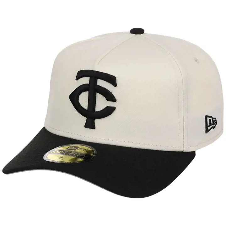 Minnesota Twins MLB Chrome Blk 59FORTY CHROME/BLK/GRY
